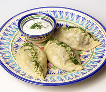 Манты с говядиной