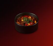 Техасский мясной суп из мраморной говядины