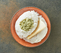 Мамалыга с сулугуни