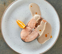 Лосось в баже