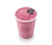 Авторский смородиновый Смурфи-шейк