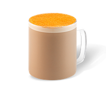 Апельсиновый Фан Латте с Шоколадом