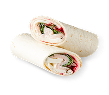 Ролл с индейкой и брусничным соусом 