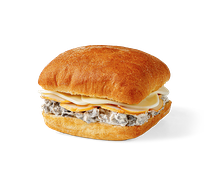 Сэндвич с курицей и грибами