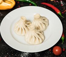 Хинкали из говядины и свинины