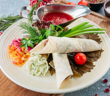 Люля-кебаб из телятины в лаваше