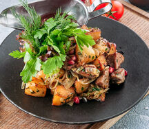 Оджахури из телятины в кеци