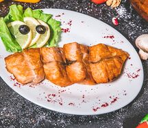 Шашлык из семги