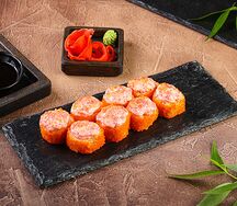 Лосось под сырным соусом