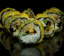 Ролл с угрем панко