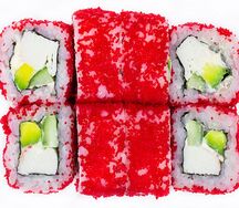 Ролл Калифорния с крабом