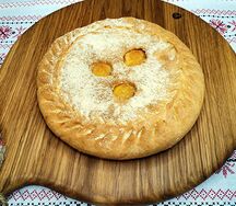 Пирог с абрикосом (маленький)