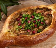 Индейка в лодочке большая порция