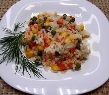 Рис с овощами