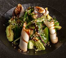 Унаги-киноа сарада