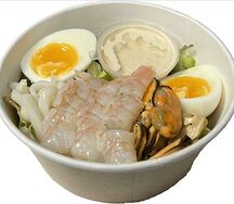 Салат с морепродуктами