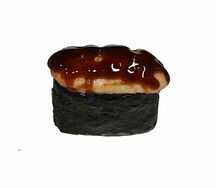 Запечённая суши с лососем