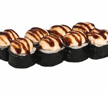 Запечённый мини с лососем