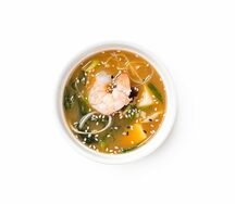 Мисо-суп с креветками