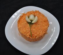 Морковь с чесноком