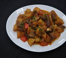 Жаркое с говядиной