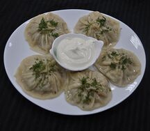 Манты с говядиной
