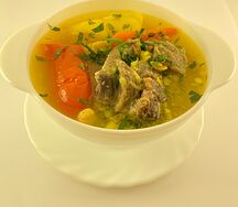 Шурпа с говядиной