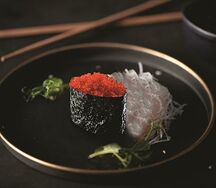 Фуд Тобико гункан