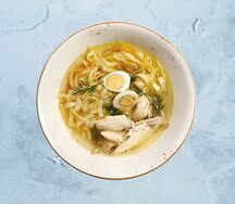 Куриный суп-лапша