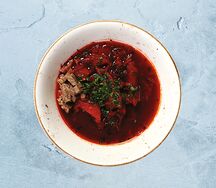 Борщ с говядиной