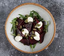 Свекла со сливочным соусом