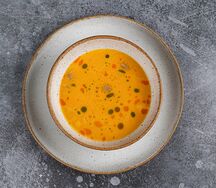 Норвежский крем-суп с форелью