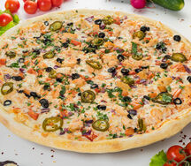 Пицца на тонком тесте Ностра 30 см