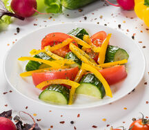 Салат овощной с итальянскими травами