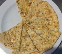 Чепалг с творогом и с зелёным луком