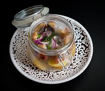 Сельдь атлантическая с картофелем