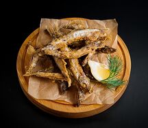 Корюшка жареная