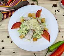 Цезарь с курицей