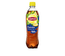 Lipton холодный чёрный чай с лимоном