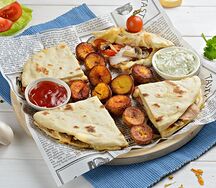 Скепасти с курицей и грибами