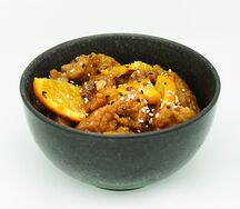 Курица с апельсином