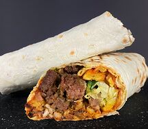 Донер с говядиной и сыром