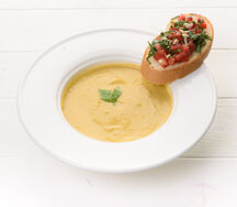 Крем-суп чечевичный