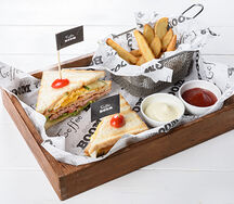 Клаб-сэндвич с курицей