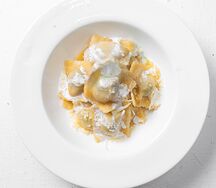 Равиоли с семгой