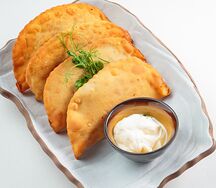Мини-чебуреки с мясом