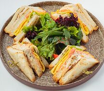Клаб-сэндвич с курицей