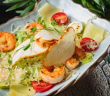 Цезарь с креветками