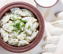 Курзе с грибами и картофелем