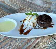 Шоколадный фондан